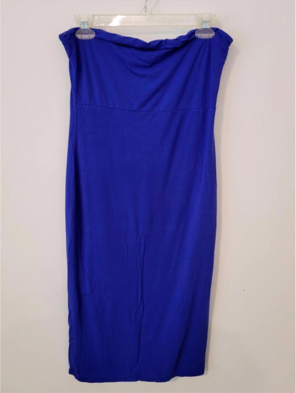 See you Monday Blue Midi Dress - Sleeveless size xl